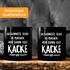 Kaffee-Tasse Spruch Das kannste schon so machen aber dann isses halt kacke einfarbig MoonWorks®preview