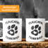 Kaffee-Tasse Spruch Frauchens Trinknapf Hundepfote-Motiv Becher Bürotasse Tasse Hundeliebhaber MoonWorks®preview