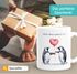 Kaffee-Tasse Spruch Geschenk Liebe Mein Herz gehört Dir Luftballon Geschenkidee Mann Frau Valentinstag SpecialMe®preview