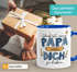 Kaffee-Tasse Spruch Glück ist einen Papa wie dich zu haben Geschenk Vatertag Dankeschön SpecialMe®preview