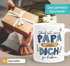 Kaffee-Tasse Spruch Glück ist einen Papa wie dich zu haben Geschenk Vatertag Dankeschön SpecialMe®preview