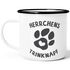 Kaffee-Tasse Spruch Herrchens Trinknapf Hundepfote-Motiv Becher Bürotasse Tasse Hundeliebhaber MoonWorks®preview
