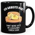 Kaffee-Tasse Spruch ich arbeite hart damit meine Katze ihr Luxusleben führen kann Katzenmotiv Bürotasse MoonWorks®preview