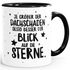 Kaffee-Tasse Spruch Je größer der Dachschaden desto besser der Blick auf die Sterne MoonWorks®preview