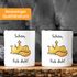 Kaffee-Tasse Spruch Katze Sarkasmus Schön Fick Dich! Kein Bock Büro lustige Kaffeebecher MoonWorks®preview