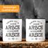 Kaffee-Tasse Spruch Manchmal bist du echt ein Arsch Geschenk Liebe Liebeserklärung ironisch Moonworks®preview