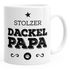 Kaffee-Tasse Stolzer {style_variation} Papa {style_variation} Besitzer Hundebesitzer MoonWorks®preview