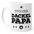 Kaffee-Tasse Stolzer {style_variation} Papa {style_variation} Besitzer Hundebesitzer MoonWorks®preview