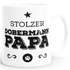 Kaffee-Tasse Stolzer {style_variation_string} Papa {style_variation_string} Besitzer Hundebesitzer MoonWorks®preview
