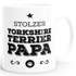 Kaffee-Tasse Stolzer {style_variation_string} Papa {style_variation_string} Besitzer Hundebesitzer MoonWorks®preview