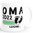 Kaffee-Tasse {style_variation} 2022 loading Geschenk-Tasse für werdend{e_en_t_{style_variation}} {style_variation} Schwangerschaft Geburt Baby MoonWorks®preview