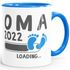 Kaffee-Tasse {style_variation} 2022 loading Geschenk-Tasse für werdend{e_en_t_{style_variation}} {style_variation} Schwangerschaft Geburt Baby Tee-Tasse MoonWorks®preview
