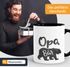 Kaffee-Tasse {style_variation} Bär MoonWorks®preview