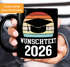 Kaffee-Tasse {style_variation_string}-2026 Abschlussjahr anpassbar - Geschenk Studium Abschluss Prüfung bestanden - Absolventen Keramikbecher Moonworks®preview