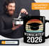 Kaffee-Tasse {style_variation_string}-2026 Abschlussjahr anpassbar - Geschenk Studium Abschluss Prüfung bestanden - Absolventen Keramikbecher Moonworks®preview