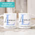 Kaffee-Tasse {style_variation_string} 2026 Geschenk Abschluss personalisiert mit Name Monogramm Kaffeebecher Keramik SpecialMe®preview