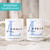 Kaffee-Tasse {style_variation_string} 2026 Geschenk Abschluss personalisiert mit Name Monogramm Kaffeebecher Keramik SpecialMe®preview