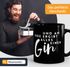 Kaffee-Tasse und am Ende ergibt alles einen Gin Spruch MoonWorks®preview