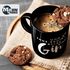 Kaffee-Tasse und am Ende ergibt alles einen Gin Spruch MoonWorks®preview