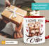 Kaffee-Tasse Valentinstag Geschenke Liebe Spruch I love you like no Otter Liebeserklärung SpecialMe®preview