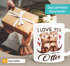 Kaffee-Tasse Valentinstag Geschenke Liebe Spruch I love you like no Otter Liebeserklärung SpecialMe®preview