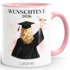 Kaffee-Tasse {variation3} 2026 Geschenk Abschluss für Frauen - Geschenkidee Absolventin personalisiert mit Name und Figur Keramikbecher SpecialMe® preview