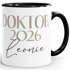 Kaffee-Tasse {variation3} Abschluss 2026 Geschenk personalisiert Name  Namenstasse Absolventen Keramik SpecialMe®preview