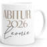 Kaffee-Tasse {variation3} Abschluss 2026 Geschenk personalisiert Name  Namenstasse Absolventen Keramik SpecialMe®preview