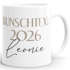 Kaffee-Tasse {variation3} Abschluss 2026 Geschenk personalisiert Name  Namenstasse Absolventen Keramik SpecialMe®preview