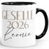 Kaffee-Tasse {variation3} Abschluss 2026 Geschenk personalisiert Name  Namenstasse Absolventen Keramik SpecialMe®preview