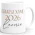 Kaffee-Tasse {variation3} Abschluss 2026 Geschenk personalisiert Name  Namenstasse Absolventen Keramik SpecialMe®preview