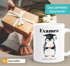 Kaffee-Tasse {variation3} Geschenk {style_variation_string} Abschluss - Absolventen Studium Schule Gynasium Keramikbecher SpecialMe®preview