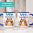 Kaffee-Tasse Vatertag lustig Geschenk für Papa von Kind Du bist unentbärlich Spruch Bär SpecialMe®preview