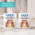 Kaffee-Tasse Vatertag lustig Geschenk für Papa von Kind Du bist unentbärlich Spruch Bär SpecialMe®preview