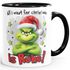 Kaffee-Tasse Weihnachtsnörgler Geschenk für Weihnachtsmuffel ch hasse Menschen Weihnachtstasse lustig MoonWorks®preview