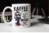 Kaffee-Tasse weil man nicht jeden Tag mit einem Mord beginnen kann Spruch Morgenmuffel Job Arbeit Bürotasse lustige Kaffeebecher MoonWorks®preview