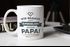 Kaffee-Tasse Wer braucht schon Superhelden ich hab Papa Geschenk Papa Vater Moonworks®preview