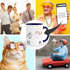 Kaffee-Tasse You and Me Einhorn Unicorn Kaffeetasse Henkel innen farbig MoonWorks®preview
