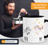 Kaffee-Tasse You and Me Einhorn Unicorn Kaffeetasse Henkel innen farbig MoonWorks®preview