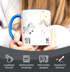 Kaffee-Tasse You and Me Einhorn Unicorn Kaffeetasse Henkel innen farbig MoonWorks®preview