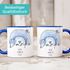 Kaffeetasse Danke Regenbogen personalisierbar Wunschtext Dankeschön-Geschenk personalisierte Geschenke SpecialMe®preview