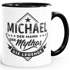Kaffeetasse Der Mann, der Mythos, die Legende. Personalisierbares Retro-Motiv Tasse personalisierte Namenstasse personalisierte Geschenke SpecialMe®preview