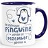 Kaffeetasse Die Schönsten Pinguine werden im {style_variation} geboren Geschenk zum Geburtstag SpecialMe®preview