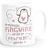 Kaffeetasse Die Schönsten Pinguine werden im {style_variation_string} geboren Geschenk zum Geburtstag SpecialMe®preview