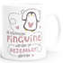 Kaffeetasse Die Schönsten Pinguine werden im {style_variation_string} geboren Geschenk zum Geburtstag SpecialMe®preview