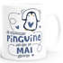 Kaffeetasse Die Schönsten Pinguine werden im {style_variation_string} geboren Geschenk zum Geburtstag SpecialMe®preview