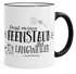 Kaffeetasse Einhorn Fresst meinen Feenstaub ihr Langweiler Spruch Tasse Farbkante MoonWorks®preview