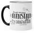 Kaffeetasse Einhorn Fresst meinen Feenstaub ihr Langweiler Spruch Tasse Farbkante MoonWorks®preview
