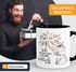 Kaffeetasse Elefant Ich habe heute nichts zu tun außer fröhlich zu sein Spruch-Tasse Geschenk MoonWorks® Innenfarbepreview