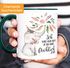 Kaffeetasse Elefant Ich habe heute nichts zu tun außer fröhlich zu sein Spruch-Tasse Geschenk MoonWorks® Innenfarbepreview